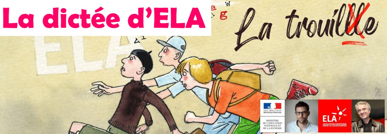 Affiche dictée d'ELA